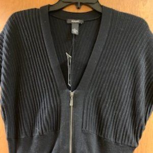 Short sleeved black dress